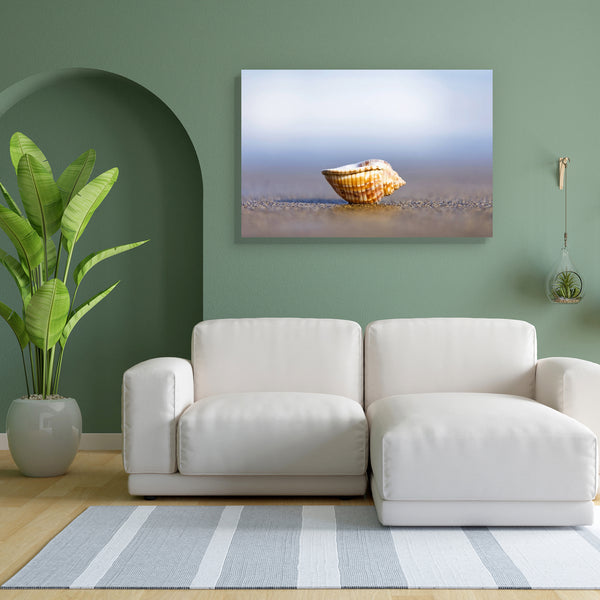 Small Seashell Upturned Canvas Painting Synthetic Frame-Paintings MDF Framing-AFF_FR-IC 5000310 IC 5000310, Nature, Scenic, small, seashell, upturned, canvas, painting, for, bedroom, living, room, engineered, wood, frame, beach, central, conch, detail, sand, seashore, shell, shore, artzfolio, wall decor for living room, wall frames for living room, frames for living room, wall art, canvas painting, wall frame, scenery, panting, paintings for living room, framed wall art, wall painting, scenery painting, fra