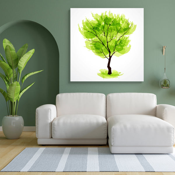 Summer Tree Canvas Painting Synthetic Frame-Paintings MDF Framing-AFF_FR-IC 5000394 IC 5000394, Abstract Expressionism, Abstracts, Animated Cartoons, Art and Paintings, Botanical, Caricature, Cartoons, Decorative, Drawing, Floral, Flowers, Illustrations, Modern Art, Nature, Patterns, Scenic, Seasons, Semi Abstract, Signs, Signs and Symbols, Sketches, Symbols, Watercolour, Wooden, summer, tree, canvas, painting, for, bedroom, living, room, engineered, wood, frame, watercolor, stylized, abstract, art, backgro