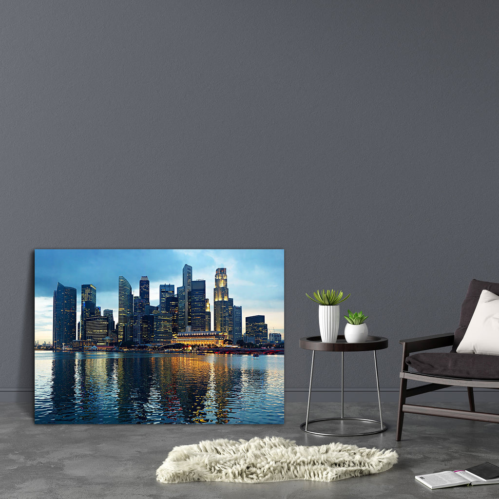 Singapore In Evening Canvas Painting Synthetic Frame-Paintings MDF Framing-AFF_FR-IC 5000398 IC 5000398, Architecture, Asian, Business, Cities, City Views, God Ram, Hinduism, Landmarks, Landscapes, Modern Art, Panorama, Places, Scenic, Skylines, Sunsets, Urban, singapore, in, evening, canvas, painting, synthetic, frame, cityscape, skyline, xxxl, wealth, asia, bank, building, center, central, city, coast, colorful, commercial, corporate, development, district, dusk, famous, finance, harbor, high, island, lan