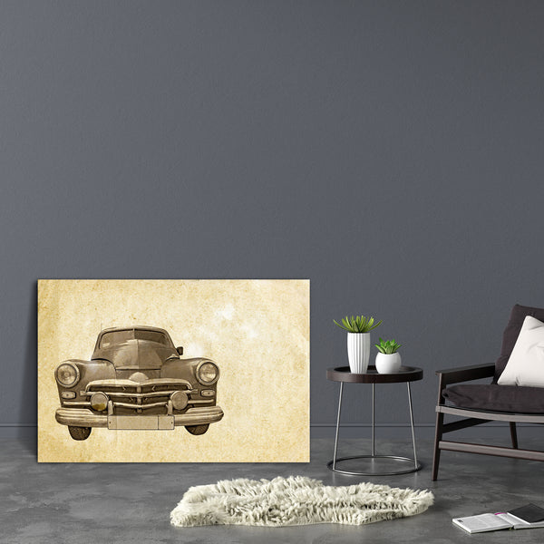 Vintage Car D4 Canvas Painting Synthetic Frame-Paintings MDF Framing-AFF_FR-IC 5000524 IC 5000524, Abstract Expressionism, Abstracts, Ancient, Cars, Cities, City Views, Historical, Medieval, Retro, Semi Abstract, Signs, Signs and Symbols, Space, Vintage, car, d4, canvas, painting, for, bedroom, living, room, engineered, wood, frame, abstract, aging, background, brown, burnt, cardboard, cover, crumpled, damaged, design, dirty, empty, frayed, grainy, grunge, obsolete, old, page, paper, paperboard, papyrus, pa