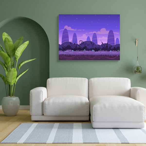 Night Landscape D1 Canvas Painting Synthetic Frame-Paintings MDF Framing-AFF_FR-IC 5004535 IC 5004535, Animated Cartoons, Art and Paintings, Caricature, Cartoons, Comics, Fantasy, Illustrations, Landscapes, Mountains, Nature, Patterns, Scenic, Signs, Signs and Symbols, Sports, Stars, night, landscape, d1, canvas, painting, for, bedroom, living, room, engineered, wood, frame, game, background, animation, games, art, beautifull, bushes, cartoon, cloud, cloudy, comic, concept, cute, design, earth, fairy, fanta