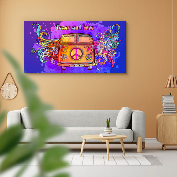 Hippie Mini Van D1 Peel & Stick Vinyl Wall Sticker-Laminated Wall Stickers-ART_VN_UN-IC 5007019 IC 5007019, 60s, 70s, Ancient, Cars, Historical, Illustrations, Love, Medieval, Music, Music and Dance, Music and Musical Instruments, Retro, Romance, Vintage, hippie, mini, van, d1, peel, stick, vinyl, wall, sticker, for, home, decoration, car, van., ornamental, background., hand-written, fonts, hand-drawn, doodle, background, textures., hippy, color, vector, illustration., 1960s, artzfolio, wall sticker, wall s