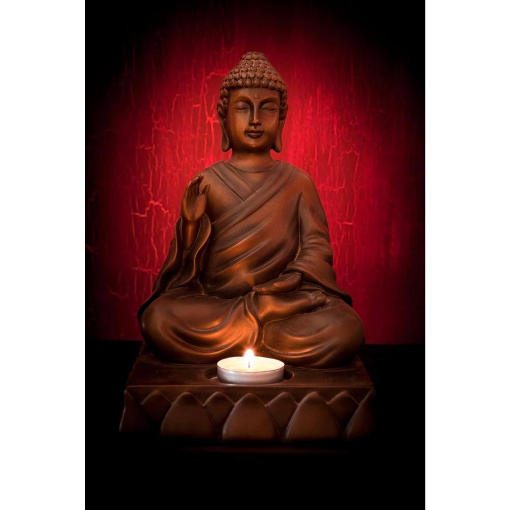 Pitaara Box Meditating Buddha Pose Canvas Painting Synthetic Frame-Paintings MDF Framing-PBART18820008AFF_FR_L-Image Code 5002205 Vishnu Image Folio Pvt Ltd, IC 5002205, Pitaara Box, Paintings MDF Framing, Religious, Photography, meditating, buddha, pose, canvas, painting, synthetic, frame, statue, candle, red, background, framed canvas print, wall painting for living room with frame, canvas painting for living room, artzfolio, poster, framed canvas painting, wall painting with frame, canvas painting with f