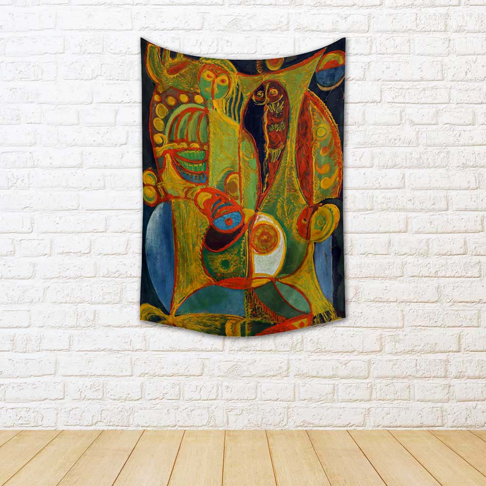 ArtzFolio Art Of Abstraction Fabric Tapestry Wall Hanging-Tapestries-AZART28530249TAP_L-Image Code 5003502 Vishnu Image Folio Pvt Ltd, IC 5003502, ArtzFolio, Tapestries, Abstract, Fine Art Reprint, art, of, abstraction, fabric, tapestry, wall, hanging, artwork, canvas, colours, composition, design, flow, form, lines, marbled, mix, mixed, modern, multicolor, oil, oils, paint, painting, paints, texture, background, room tapestry, hanging tapestry, huge tapestry, amazonbasics, tapestry cloth, fabric wall hangi