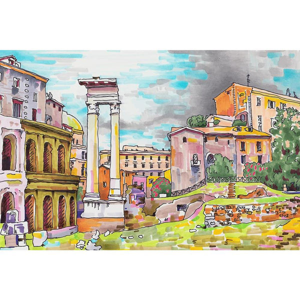 Rome Italy Cityscape D6 Unframed Paper Poster-Paper Posters Unframed-POS_UN-IC 5003986 IC 5003986, Ancient, Architecture, Art and Paintings, Automobiles, Books, Cities, City Views, Digital, Digital Art, Drawing, Graphic, Historical, Illustrations, Impressionism, Inspirational, Italian, Landmarks, Landscapes, Medieval, Motivation, Motivational, Paintings, Places, Scenic, Signs, Signs and Symbols, Sketches, Transportation, Travel, Urban, Vehicles, Vintage, rome, italy, cityscape, d6, unframed, paper, wall, po