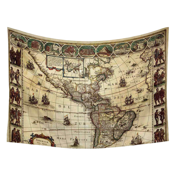 ArtzFolio Photo of an Old Map D5 Fabric Tapestry Wall Hanging-Tapestries-AZ5005853TAP_RF_R-0-Image Code 5005853 Vishnu Image Folio Pvt Ltd, IC 5005853, ArtzFolio, Tapestries, Places, Vintage, Photography, photo, of, an, old, map, d5, canvas, fabric, painting, tapestry, wall, art, hanging, ancient, antiquity, atlantic, atlas, background, book, border, cartography, city, country, detail, drawing, england, english, europe, european, flag, geography, historical, history, horizontal, iran, land, landmark, lost, 