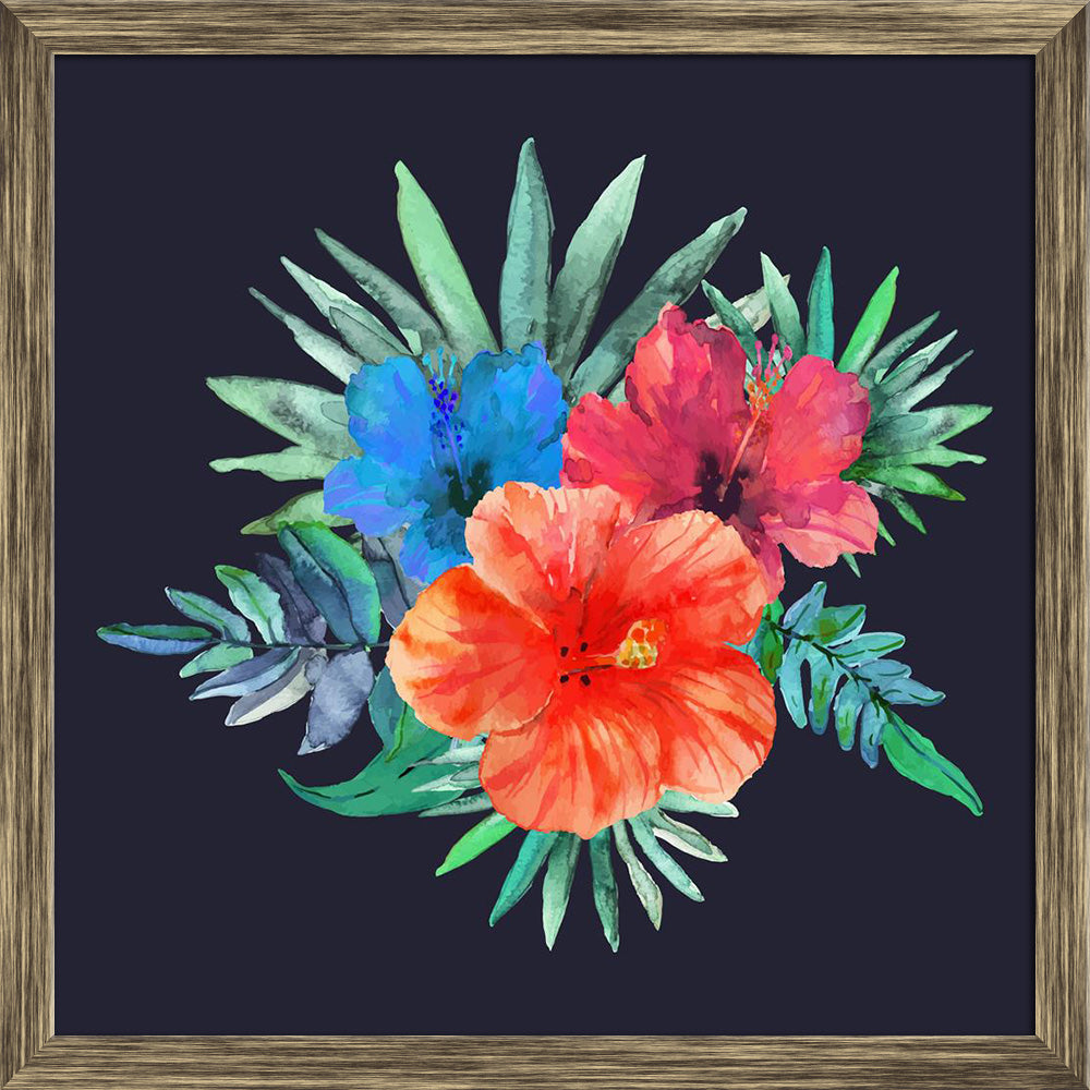 ArtzFolio Abstract Watercolor Hibiscus Flowers D1 Canvas Painting Synthetic Frame-Paintings Synthetic Framing-AZ5006890ART_FR_RF_R-0-Image Code 5006890 Vishnu Image Folio Pvt Ltd, IC 5006890, ArtzFolio, Paintings Synthetic Framing, Floral, Fine Art Reprint, abstract, watercolor, hibiscus, flowers, d1, canvas, painting, synthetic, frame, framed, print, wall, for, living, room, with, poster, pitaara, box, large, size, drawing, art, split, big, office, reception, photography, of, kids, panel, designer, decorat