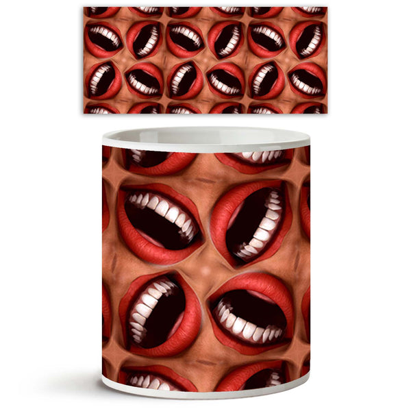Smiling Mouths Ceramic Coffee Tea Mug Inside White-Coffee Mugs-MUG-IC 5007186 IC 5007186, Abstract Expressionism, Abstracts, Geometric, Geometric Abstraction, Patterns, Semi Abstract, Surrealism, smiling, mouths, ceramic, coffee, tea, mug, inside, white, abstract, background, bizarre, cheerful, close, closeup, delighted, emotion, freaky, fun, funny, geometrical, glad, happiness, happy, human, jovial, joy, joyful, laugh, laughing, laughter, lip, lips, macro, mouth, pattern, repeating, seamless, smiles, surre