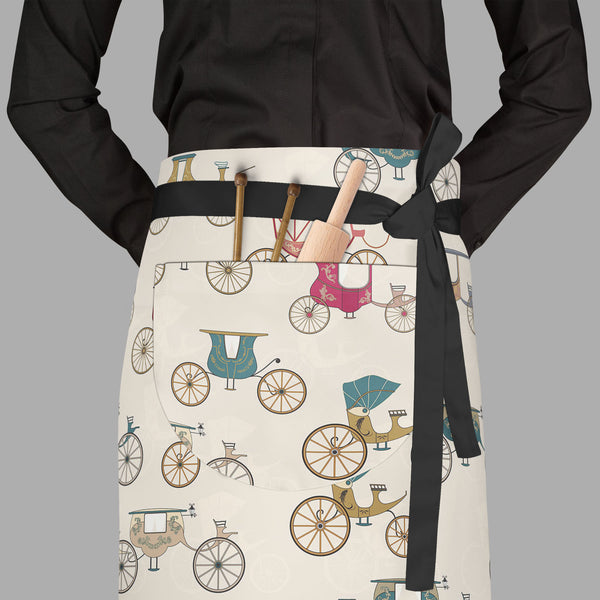 Antique Carriages Apron | Adjustable, Free Size & Waist Tiebacks-Aprons Waist to Feet-APR_WS_FT-IC 5007294 IC 5007294, Ancient, Art and Paintings, Automobiles, Historical, Illustrations, Medieval, Patterns, Signs, Signs and Symbols, Sports, Transportation, Travel, Vehicles, Victorian, Vintage, antique, carriages, full-length, waist, to, feet, apron, poly-cotton, fabric, adjustable, tiebacks, horse, and, carriage, art, background, cab, cabriolet, cart, cartwheel, classic, coach, copy, design, elegant, histor