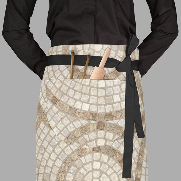Brown Mosaic Apron | Adjustable, Free Size & Waist Tiebacks-Aprons Waist to Feet-APR_WS_FT-IC 5007295 IC 5007295, Abstract Expressionism, Abstracts, Architecture, Check, Digital, Digital Art, Geometric, Geometric Abstraction, Graphic, Grid Art, Marble, Marble and Stone, Patterns, Semi Abstract, brown, mosaic, full-length, waist, to, feet, apron, poly-cotton, fabric, adjustable, tiebacks, texture, stone, floor, seamless, textures, abstract, background, bath, block, bright, build, ceramic, checks, construct, 