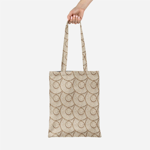 ArtzFolio Brown Mosaic Tote Bag Shoulder Purse | Multipurpose-Tote Bags Basic-AZ5007295TOT_RF-IC 5007295 IC 5007295, Abstract Expressionism, Abstracts, Architecture, Check, Digital, Digital Art, Geometric, Geometric Abstraction, Graphic, Grid Art, Marble, Marble and Stone, Patterns, Semi Abstract, brown, mosaic, canvas, tote, bag, shoulder, purse, multipurpose, texture, stone, floor, seamless, textures, abstract, background, bath, block, bright, build, ceramic, checks, construct, construction, cube, decor, 