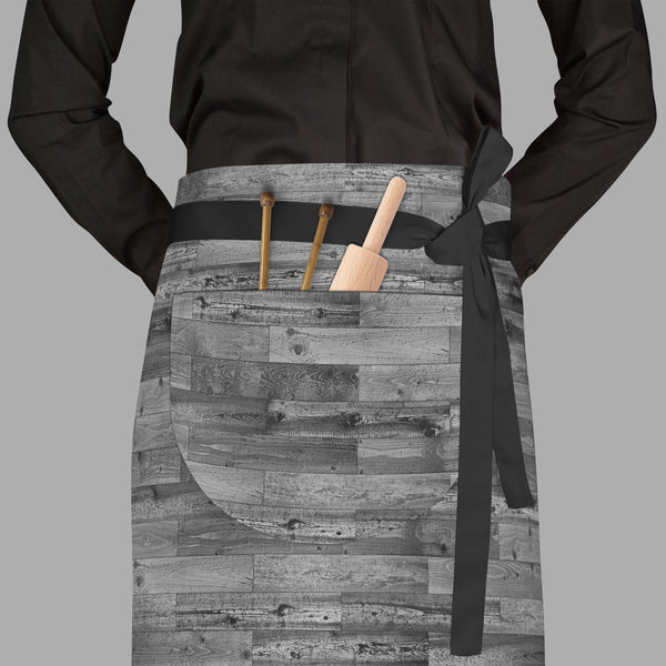Dark Parquet Apron | Adjustable, Free Size & Waist Tiebacks-Aprons Waist to Feet-APR_WS_FT-IC 5007315 IC 5007315, Ancient, Black, Black and White, Historical, Medieval, Patterns, Retro, Vintage, White, Wooden, dark, parquet, full-length, waist, to, feet, apron, poly-cotton, fabric, adjustable, tiebacks, wood, texture, seamless, background, aged, boards, decoration, empty, floor, grunge, hardwood, home, indoor, interior, loop, luxury, maple, nobody, oak, old, pine, room, surface, tiled, tiles, wall, wallpape