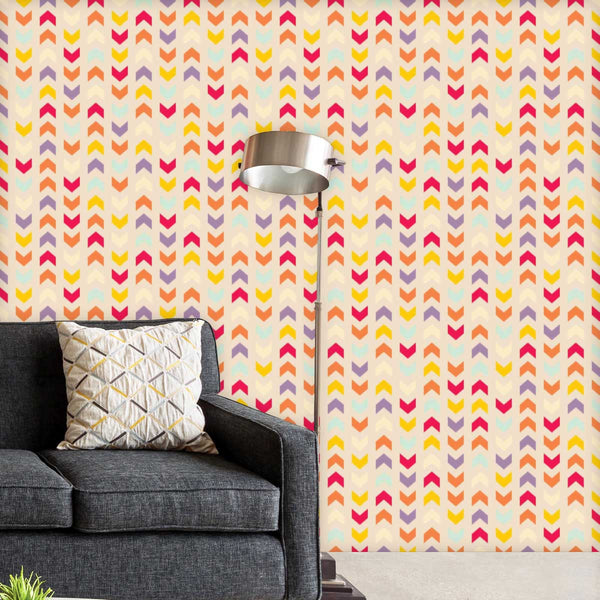 Zigzag Stripes Wallpaper Roll-Wallpapers Peel & Stick-WAL_PA-IC 5007329 IC 5007329, Abstract Expressionism, Abstracts, Art and Paintings, Aztec, Baby, Chevron, Children, Christianity, Cities, City Views, Digital, Digital Art, Drawing, Fantasy, Fashion, Geometric, Geometric Abstraction, Graphic, Herringbone, Illustrations, Kids, Patterns, Retro, Semi Abstract, Signs, Signs and Symbols, Stripes, Triangles, zigzag, peel, stick, vinyl, wallpaper, roll, non-pvc, self-adhesive, eco-friendly, water-repellent, scra