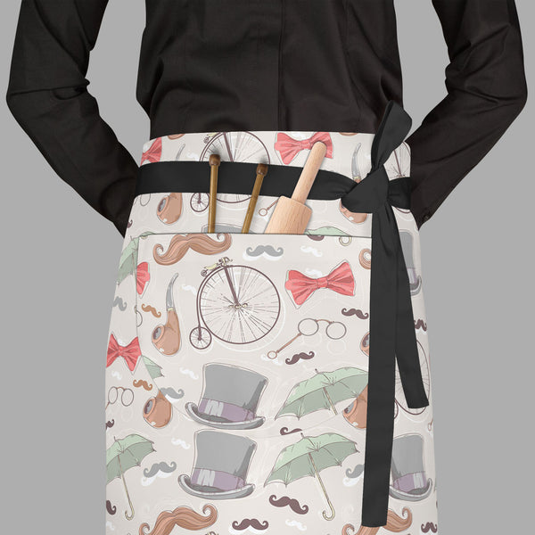 Vintage Retro Objects Apron | Adjustable, Free Size & Waist Tiebacks-Aprons Waist to Feet-APR_WS_FT-IC 5007337 IC 5007337, Ancient, Animated Cartoons, Art and Paintings, Automobiles, Caricature, Cartoons, Decorative, Dots, Hand Drawn, Hearts, Historical, Holidays, Illustrations, Love, Medieval, Patterns, Retro, Romance, Sketches, Transportation, Travel, Vehicles, Vintage, objects, full-length, waist, to, feet, apron, poly-cotton, fabric, adjustable, tiebacks, pattern, mustache, seamless, wallpaper, backgrou