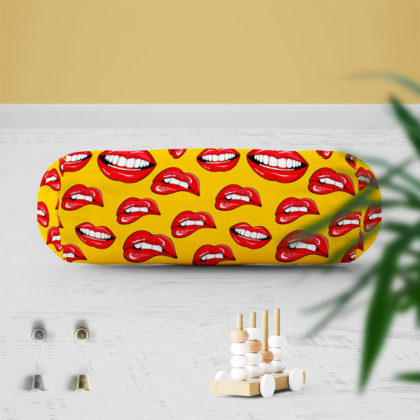 Lips D2 Bolster Cover Booster Cases | Concealed Zipper Opening-Bolster Covers-BOL_CV_ZP-IC 5007361 IC 5007361, Art and Paintings, Illustrations, Love, Modern Art, Patterns, People, Pop Art, Romance, Signs, Signs and Symbols, lips, d2, bolster, cover, booster, cases, zipper, opening, poly, cotton, fabric, pop, art, background, beauty, color, colorful, cosmetic, design, desire, emotions, female, fun, funny, girl, illustration, kiss, laughter, lipstick, lover, makeup, modern, mouth, open, paint, pattern, print
