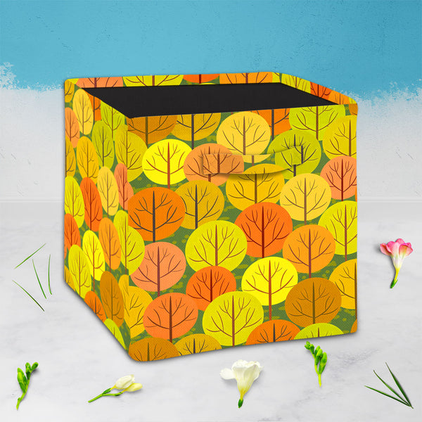 Autumn Forest D5 Foldable Open Storage Bin | Organizer Box, Toy Basket, Shelf Box, Laundry Bag | Canvas Fabric-Storage Bins-STR_BI_CB-IC 5007367 IC 5007367, Abstract Expressionism, Abstracts, Art and Paintings, Botanical, Floral, Flowers, Illustrations, Landscapes, Modern Art, Nature, Patterns, Rural, Scenic, Seasons, Semi Abstract, Signs, Signs and Symbols, autumn, forest, d5, foldable, open, storage, bin, organizer, box, toy, basket, shelf, laundry, bag, canvas, fabric, abstract, art, background, beautifu