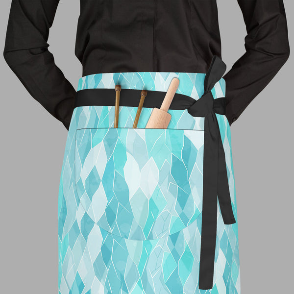Crystals Apron | Adjustable, Free Size & Waist Tiebacks-Aprons Waist to Feet-APR_WS_FT-IC 5007372 IC 5007372, Abstract Expressionism, Abstracts, Art and Paintings, Decorative, Diamond, Digital, Digital Art, Fashion, Geometric, Geometric Abstraction, Graphic, Illustrations, Marble and Stone, Parents, Patterns, Retro, Semi Abstract, Signs, Signs and Symbols, Triangles, crystals, full-length, waist, to, feet, apron, poly-cotton, fabric, adjustable, tiebacks, abstract, art, backdrop, background, beautiful, blue