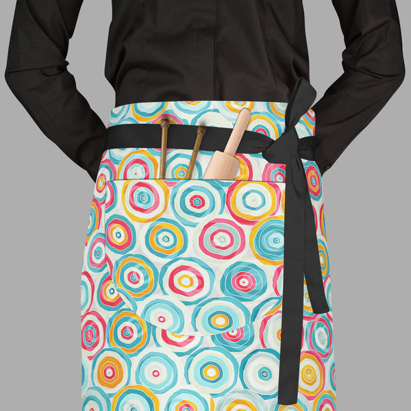 Psychedelic Style Apron | Adjustable, Free Size & Waist Tiebacks-Aprons Waist to Feet-APR_WS_FT-IC 5007374 IC 5007374, Abstract Expressionism, Abstracts, Ancient, Art and Paintings, Black, Black and White, Circle, Decorative, Drawing, Geometric, Geometric Abstraction, Historical, Illustrations, Medieval, Patterns, Semi Abstract, Signs, Signs and Symbols, Vintage, psychedelic, style, full-length, waist, to, feet, apron, poly-cotton, fabric, adjustable, tiebacks, abstract, art, artistic, background, beautiful