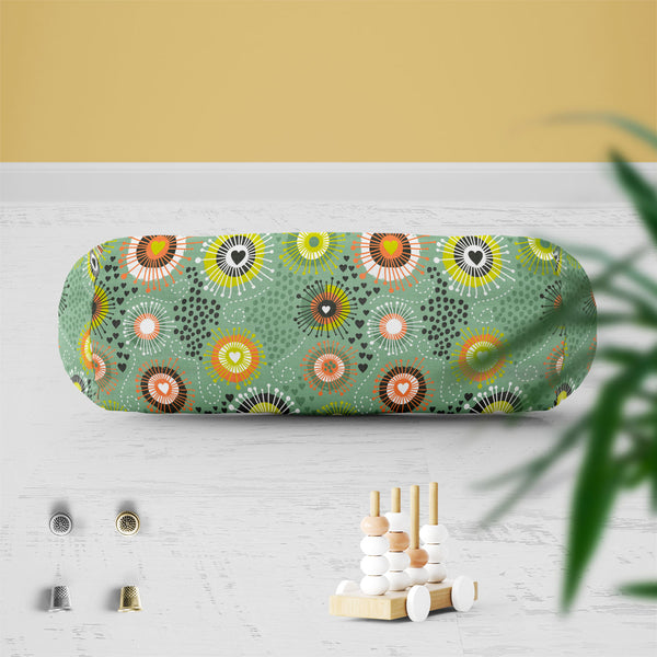 Psychedelic Art D2 Bolster Cover Booster Cases | Concealed Zipper Opening-Bolster Covers-BOL_CV_ZP-IC 5007400 IC 5007400, Abstract Expressionism, Abstracts, Ancient, Art and Paintings, Black and White, Botanical, Circle, Digital, Digital Art, Dots, Drawing, Fashion, Floral, Flowers, Graphic, Hearts, Historical, Illustrations, Love, Medieval, Nature, Patterns, Retro, Romance, Semi Abstract, Signs, Signs and Symbols, Vintage, White, psychedelic, art, d2, bolster, cover, booster, cases, zipper, opening, poly, 