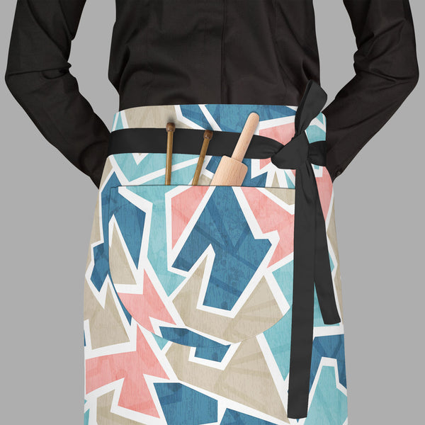 Vintage Triangle D2 Apron | Adjustable, Free Size & Waist Tiebacks-Aprons Waist to Feet-APR_WS_FT-IC 5007433 IC 5007433, Abstract Expressionism, Abstracts, Ancient, Art and Paintings, Black, Black and White, Circle, Decorative, Digital, Digital Art, Fashion, Geometric, Geometric Abstraction, Graphic, Historical, Illustrations, Marble and Stone, Medieval, Modern Art, Patterns, Retro, Semi Abstract, Signs, Signs and Symbols, Triangles, Urban, Vintage, White, Wooden, triangle, d2, full-length, waist, to, feet,