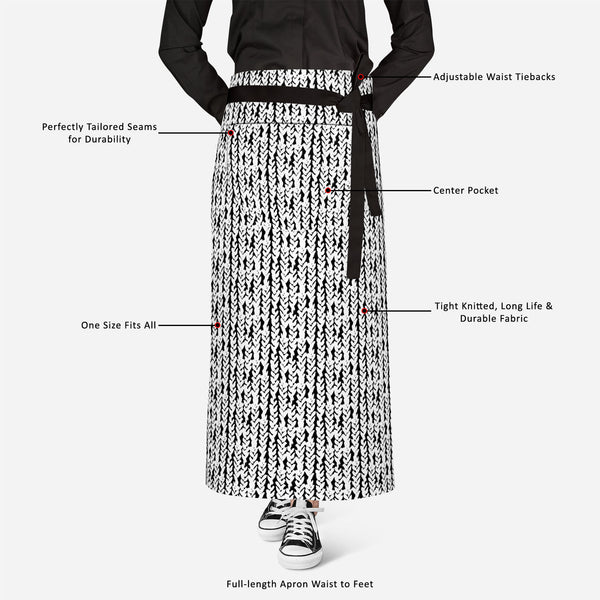 Artistic Braids Apron | Adjustable, Free Size & Waist Tiebacks-Aprons Waist to Knee-APR_WS_FT-IC 5007479 IC 5007479, Abstract Expressionism, Abstracts, African, Ancient, Art and Paintings, Aztec, Black, Black and White, Bohemian, Brush Stroke, Chevron, Culture, Digital, Digital Art, Drawing, Ethnic, Fashion, Graphic, Hand Drawn, Herringbone, Historical, Illustrations, Medieval, Patterns, Retro, Semi Abstract, Signs, Signs and Symbols, Stripes, Traditional, Tribal, Vintage, Watercolour, White, World Culture,