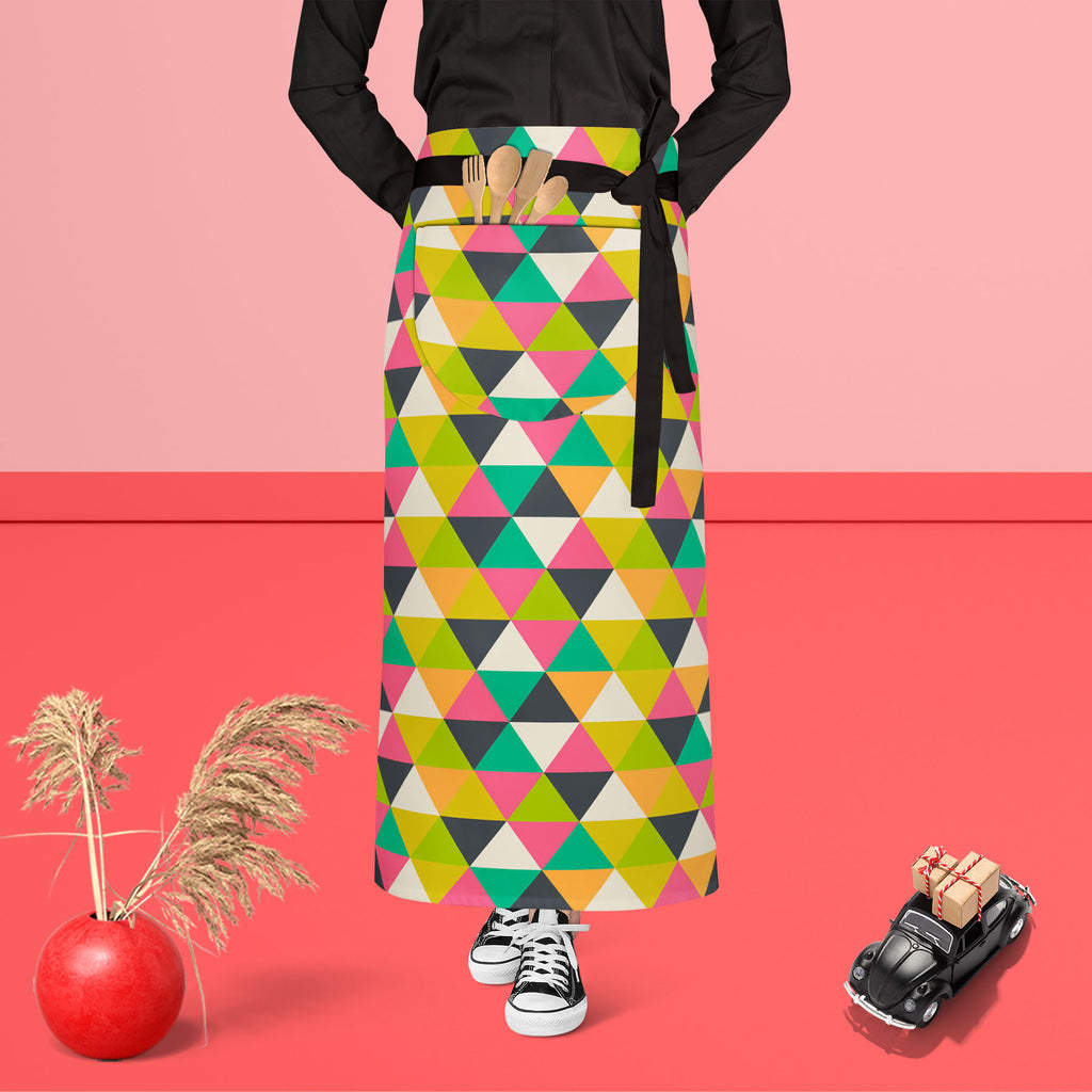 Retro Geometric Apron | Adjustable, Free Size & Waist Tiebacks-Aprons Waist to Feet-APR_WS_FT-IC 5007485 IC 5007485, Ancient, Culture, Digital, Digital Art, Drawing, Ethnic, Fantasy, Fashion, Geometric, Geometric Abstraction, Graphic, Grid Art, Hipster, Historical, Illustrations, Medieval, Modern Art, Patterns, Retro, Signs, Signs and Symbols, Traditional, Triangles, Tribal, Vintage, World Culture, apron, adjustable, free, size, waist, tiebacks, wallpaper, artistic, artwork, backdrop, background, banner, ca