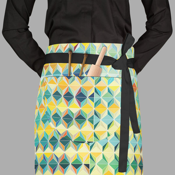 Funky Triangle Apron | Adjustable, Free Size & Waist Tiebacks-Aprons Waist to Feet-APR_WS_FT-IC 5007489 IC 5007489, Abstract Expressionism, Abstracts, Arrows, Art and Paintings, Black, Black and White, Business, Circle, Damask, Decorative, Diamond, Digital, Digital Art, Drawing, Fantasy, Fashion, Futurism, Geometric, Geometric Abstraction, Graphic, Grid Art, Herringbone, Hexagon, Illustrations, Modern Art, Patterns, Semi Abstract, Signs, Signs and Symbols, funky, triangle, full-length, waist, to, feet, apro