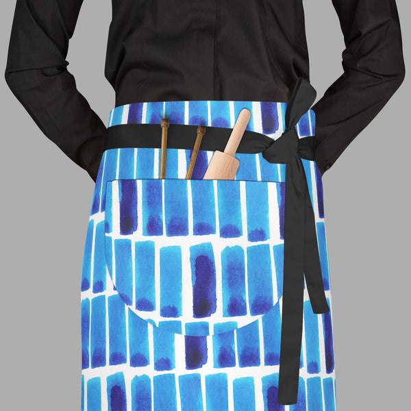 Backdrop Ink Apron | Adjustable, Free Size & Waist Tiebacks-Aprons Waist to Feet-APR_WS_FT-IC 5007499 IC 5007499, Abstract Expressionism, Abstracts, Ancient, Books, Digital, Digital Art, Drawing, Geometric, Geometric Abstraction, Graphic, Hand Drawn, Historical, Illustrations, Medieval, Patterns, Retro, Semi Abstract, Signs, Signs and Symbols, Stripes, Vintage, Watercolour, backdrop, ink, full-length, waist, to, feet, apron, poly-cotton, fabric, adjustable, tiebacks, abstract, aqua, artistic, background, ba