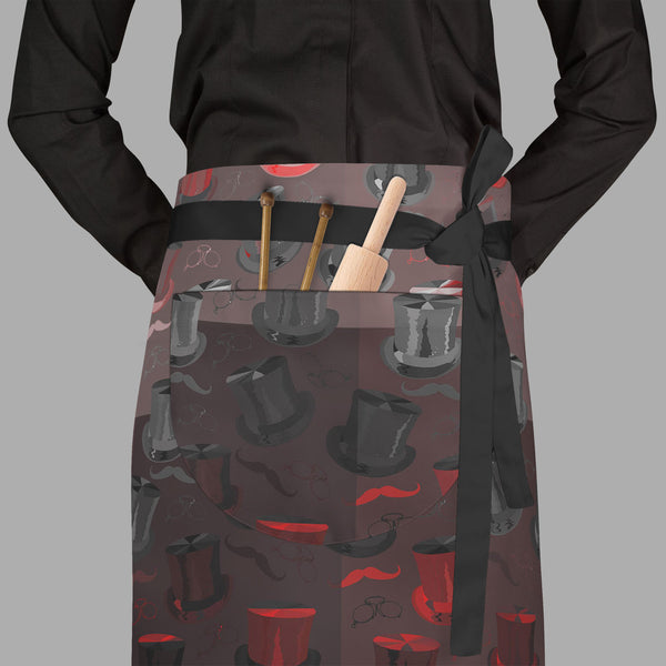 Art Deco D1 Apron | Adjustable, Free Size & Waist Tiebacks-Aprons Waist to Feet-APR_WS_FT-IC 5007548 IC 5007548, Ancient, Art and Paintings, Drawing, Fashion, Hipster, Historical, Illustrations, Medieval, Patterns, Retro, Signs and Symbols, Symbols, Victorian, Vintage, art, deco, d1, full-length, waist, to, feet, apron, poly-cotton, fabric, adjustable, tiebacks, antique, aristocrat, background, barber, beard, bowler, hat, british, card, chin, cigarette, holder, classic, collection, curl, dandy, doodle, eyeg