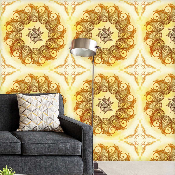 Ethnic Circular Ornament D3 Wallpaper Roll-Wallpapers Peel & Stick-WAL_PA-IC 5007562 IC 5007562, Abstract Expressionism, Abstracts, Allah, Arabic, Art and Paintings, Asian, Botanical, Circle, Cities, City Views, Culture, Drawing, Ethnic, Floral, Flowers, Geometric, Geometric Abstraction, Hinduism, Illustrations, Indian, Islam, Mandala, Nature, Paintings, Patterns, Retro, Semi Abstract, Signs, Signs and Symbols, Symbols, Traditional, Tribal, World Culture, circular, ornament, d3, peel, stick, vinyl, wallpape