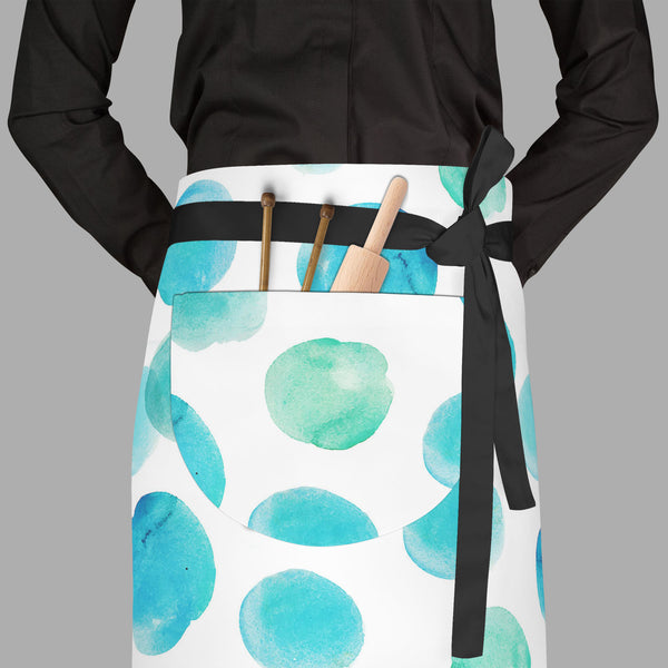 Watercolor Pattern D1 Apron | Adjustable, Free Size & Waist Tiebacks-Aprons Waist to Feet-APR_WS_FT-IC 5007569 IC 5007569, Abstract Expressionism, Abstracts, Books, Circle, Digital, Digital Art, Dots, Graphic, Illustrations, Patterns, Retro, Semi Abstract, Signs, Signs and Symbols, Splatter, Watercolour, watercolor, pattern, d1, full-length, waist, to, feet, apron, poly-cotton, fabric, adjustable, tiebacks, abstract, acrylic, aqua, backdrop, background, banner, blob, blot, blue, brush, design, gift, wrap, h