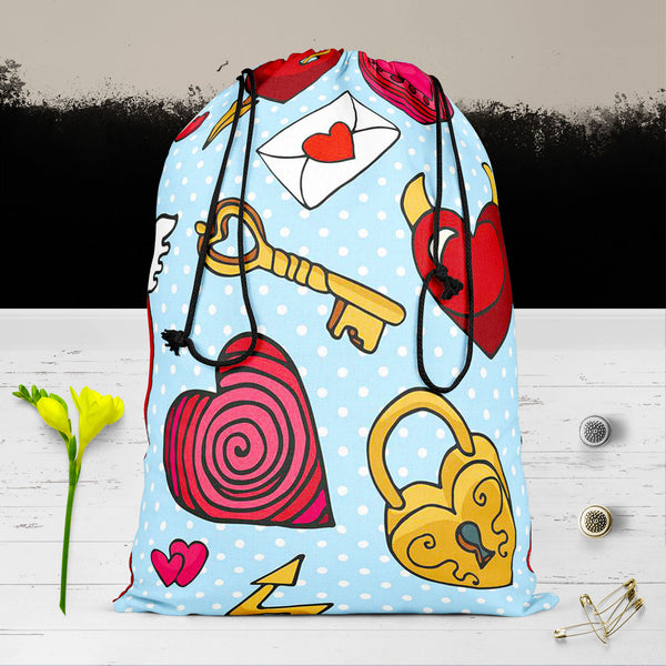 Valentine Love Reusable Sack Bag | Bag for Gym, Storage, Vegetable & Travel-Drawstring Sack Bags-SCK_FB_DS-IC 5007597 IC 5007597, Abstract Expressionism, Abstracts, Ancient, Animated Cartoons, Art and Paintings, Caricature, Cartoons, Decorative, Digital, Digital Art, Drawing, Graphic, Hearts, Historical, Holidays, Icons, Love, Medieval, Patterns, Retro, Romance, Semi Abstract, Signs, Signs and Symbols, Symbols, Vintage, Wedding, valentine, reusable, sack, bag, for, gym, storage, vegetable, travel, cotton, c