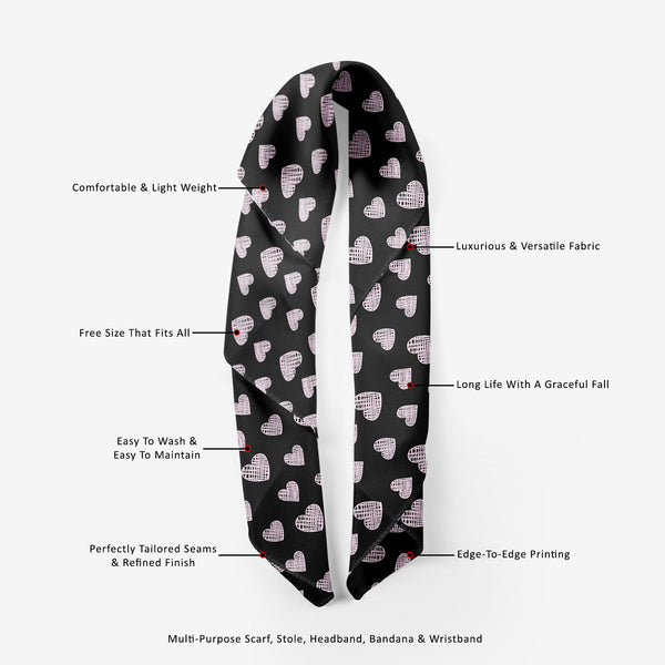 Blissful Hearts Printed Stole Dupatta Headwear | Girls & Women | Soft Poly Fabric-Stoles Basic--IC 5007604 IC 5007604, Animated Cartoons, Art and Paintings, Black, Black and White, Caricature, Cartoons, Digital, Digital Art, Drawing, Graphic, Hearts, Holidays, Icons, Illustrations, Love, Modern Art, Patterns, Romance, Signs, Signs and Symbols, Sketches, Symbols, blissful, printed, stole, dupatta, headwear, girls, women, soft, poly, fabric, art, background, card, cartoon, collection, couple, cute, date, deco