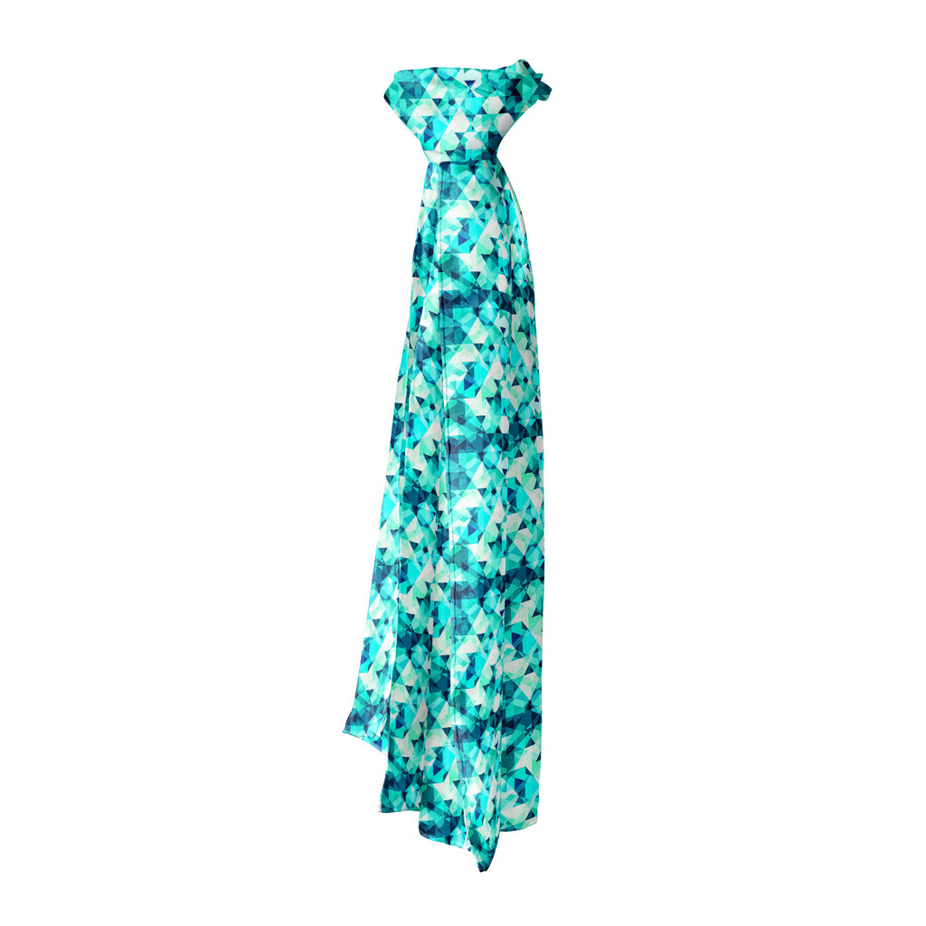 Blue Crystal Printed Stole Dupatta Headwear | Girls & Women | Soft Poly Fabric-Stoles Basic--IC 5007605 IC 5007605, Abstract Expressionism, Abstracts, Diamond, Digital, Digital Art, Fashion, Geometric, Geometric Abstraction, Graphic, Illustrations, Marble and Stone, Modern Art, Parents, Patterns, Retro, Semi Abstract, Signs, Signs and Symbols, Symbols, Triangles, blue, crystal, printed, stole, dupatta, headwear, girls, women, soft, poly, fabric, abstract, background, beauty, brilliant, clear, decor, decorat