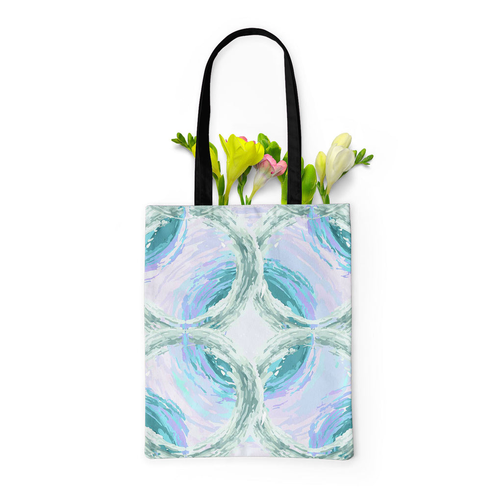 Fluffy Circles D4 Tote Bag Shoulder Purse | Multipurpose-Tote Bags Basic-TOT_FB_BS-IC 5007612 IC 5007612, Abstract Expressionism, Abstracts, Ancient, Art and Paintings, Black and White, Botanical, Circle, Dots, Drawing, Fashion, Floral, Flowers, Geometric, Geometric Abstraction, Historical, Illustrations, Medieval, Nature, Patterns, Retro, Semi Abstract, Signs, Signs and Symbols, Vintage, White, fluffy, circles, d4, tote, bag, shoulder, purse, multipurpose, abstract, art, background, circular, cover, decora