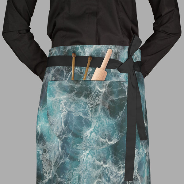 Abstract Surface D2 Apron | Adjustable, Free Size & Waist Tiebacks-Aprons Waist to Feet-APR_WS_FT-IC 5007624 IC 5007624, Abstract Expressionism, Abstracts, Architecture, Black, Black and White, Marble, Marble and Stone, Nature, Patterns, Scenic, Semi Abstract, Signs, Signs and Symbols, White, abstract, surface, d2, full-length, waist, to, feet, apron, poly-cotton, fabric, adjustable, tiebacks, pattern, texture, seamless, blue, background, antique, closeup, design, detail, dirty, elegance, floor, geology, gl