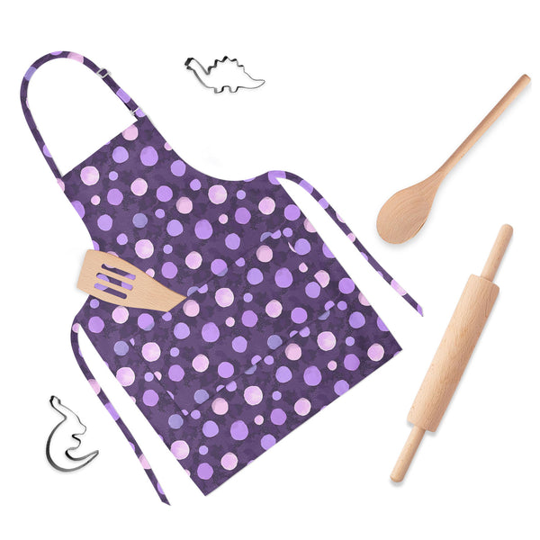 Watercolor Dots Apron | Adjustable, Free Size & Waist Tiebacks-Aprons Neck to Knee-APR_NK_KN-IC 5007640 IC 5007640, Abstract Expressionism, Abstracts, Ancient, Animated Cartoons, Art and Paintings, Baby, Black and White, Caricature, Cartoons, Children, Circle, Digital, Digital Art, Dots, Drawing, Graphic, Hand Drawn, Historical, Icons, Illustrations, Kids, Medieval, Patterns, Retro, Semi Abstract, Signs, Signs and Symbols, Splatter, Vintage, Watercolour, White, watercolor, full-length, apron, poly-cotton, f