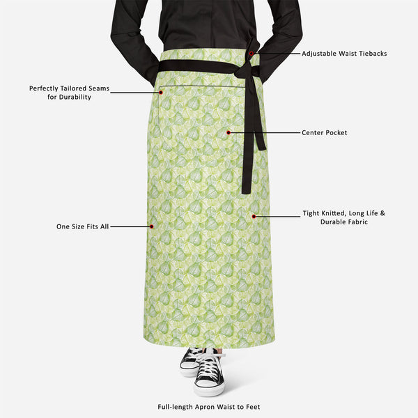 Floral & Leaves Apron | Adjustable, Free Size & Waist Tiebacks-Aprons Waist to Knee--IC 5007644 IC 5007644, Art and Paintings, Botanical, Floral, Flowers, Nature, Patterns, Retro, Scenic, Signs, Signs and Symbols, Urban, leaves, full-length, apron, poly-cotton, fabric, adjustable, waist, tiebacks, abstract, background, art, design, blossom, blue, color, curly, decor, decoration, doodle, element, endless, flower, forest, funky, green, leaf, linear, mess, old, ornament, ornamental, ornate, petal, print, repea