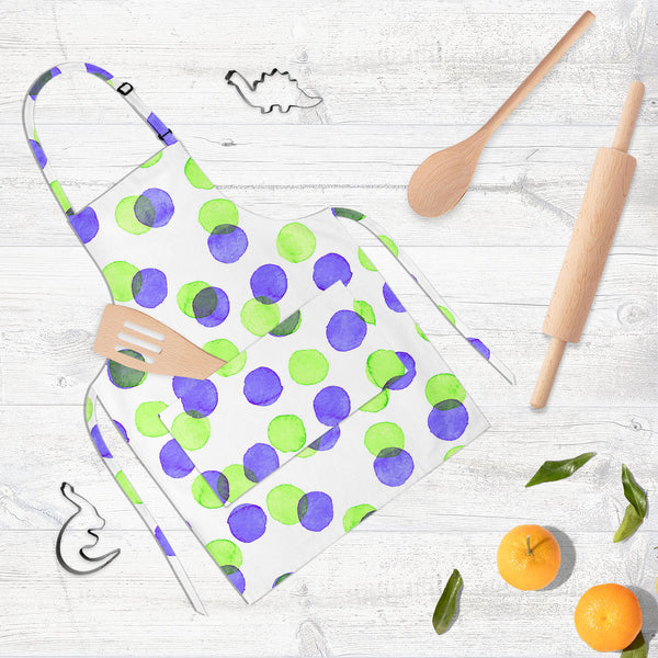 Watercolor Dots D4 Apron | Adjustable, Free Size & Waist Tiebacks-Aprons Neck to Knee-APR_NK_KN-IC 5007645 IC 5007645, Abstract Expressionism, Abstracts, Art and Paintings, Black and White, Circle, Digital, Digital Art, Dots, Drawing, Geometric, Geometric Abstraction, Graphic, Hand Drawn, Illustrations, Modern Art, Patterns, Semi Abstract, Signs, Signs and Symbols, Splatter, Watercolour, White, watercolor, d4, full-length, neck, to, knee, apron, poly-cotton, fabric, adjustable, buckle, waist, tiebacks, abst