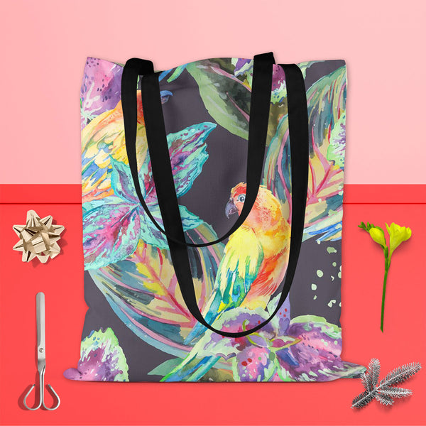 Exotic Art D1 Tote Bag Shoulder Purse | Multipurpose-Tote Bags Basic-TOT_FB_BS-IC 5007668 IC 5007668, African, Animals, Birds, Botanical, Culture, Ethnic, Fashion, Floral, Flowers, Hawaiian, Illustrations, Modern Art, Nature, Patterns, Pop Art, Signs, Signs and Symbols, Traditional, Tribal, Tropical, Watercolour, Wildlife, World Culture, exotic, art, d1, tote, bag, shoulder, purse, cotton, canvas, fabric, multipurpose, parrot, boho, textiles, pattern, africa, animal, background, bird, botanic, design, drawn