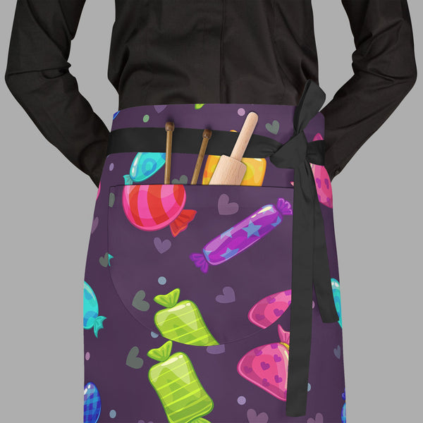 Candy Cartoon Apron | Adjustable, Free Size & Waist Tiebacks-Aprons Waist to Feet-APR_WS_FT-IC 5007680 IC 5007680, Animated Cartoons, Art and Paintings, Baby, Birthday, Caricature, Cartoons, Children, Cuisine, Decorative, Digital, Digital Art, Food, Food and Beverage, Food and Drink, Graphic, Hearts, Holidays, Illustrations, Kids, Love, Patterns, Pop Art, Signs, Signs and Symbols, candy, cartoon, full-length, waist, to, feet, apron, poly-cotton, fabric, adjustable, tiebacks, art, background, beautiful, brig