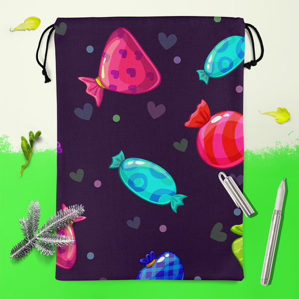 Candy Cartoon Reusable Sack Bag | Bag for Gym, Storage, Vegetable & Travel-Drawstring Sack Bags-SCK_FB_DS-IC 5007680 IC 5007680, Animated Cartoons, Art and Paintings, Baby, Birthday, Caricature, Cartoons, Children, Cuisine, Decorative, Digital, Digital Art, Food, Food and Beverage, Food and Drink, Graphic, Hearts, Holidays, Illustrations, Kids, Love, Patterns, Pop Art, Signs, Signs and Symbols, candy, cartoon, reusable, sack, bag, for, gym, storage, vegetable, travel, cotton, canvas, fabric, art, background