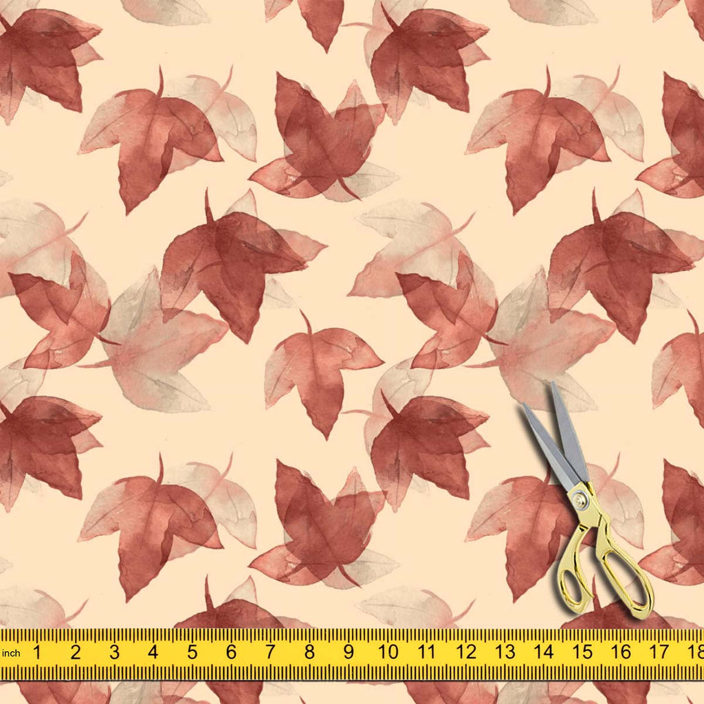 Autumn Leaves Upholstery Fabric by Metre | For Sofa, Curtains, Cushions, Furnishing, Craft, Dress Material-Upholstery Fabrics-FAB_RW-IC 5007683 IC 5007683, Botanical, Drawing, Fashion, Floral, Flowers, Illustrations, Nature, Patterns, Scenic, Seasons, Signs, Signs and Symbols, Sketches, Watercolour, autumn, leaves, upholstery, fabric, by, metre, for, sofa, curtains, cushions, furnishing, craft, dress, material, background, beautiful, colore, creative, creativity, decor, decoration, design, drawn, effect, el