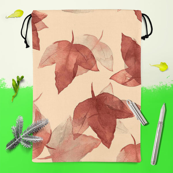 Autumn Leaves D5 Reusable Sack Bag | Bag for Gym, Storage, Vegetable & Travel-Drawstring Sack Bags-SCK_FB_DS-IC 5007683 IC 5007683, Botanical, Drawing, Fashion, Floral, Flowers, Illustrations, Nature, Patterns, Scenic, Seasons, Signs, Signs and Symbols, Sketches, Watercolour, autumn, leaves, d5, reusable, sack, bag, for, gym, storage, vegetable, travel, cotton, canvas, fabric, background, beautiful, colore, creative, creativity, decor, decoration, design, drawn, effect, elegance, elegant, element, hand, ill