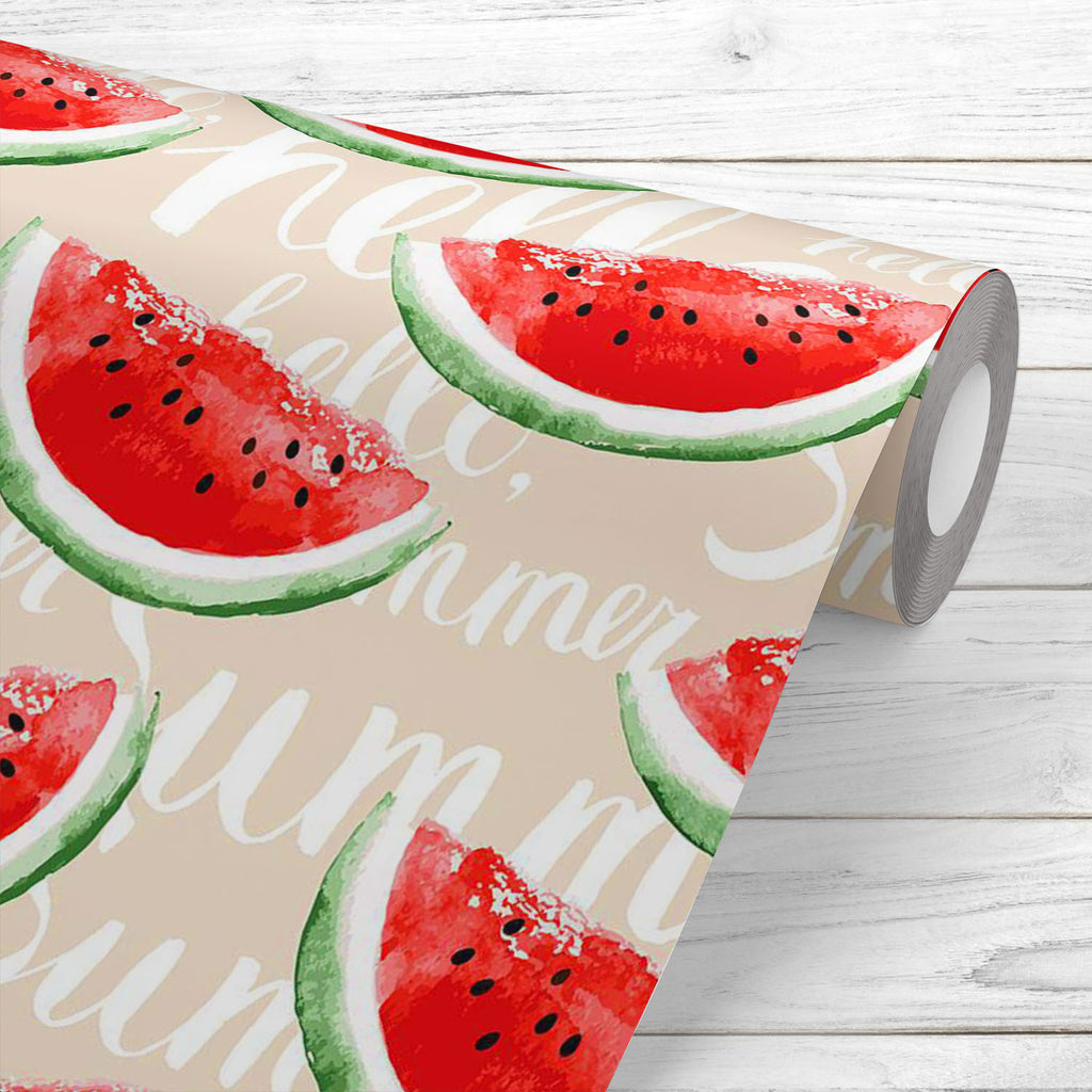 Watercolor Watermelons Wallpaper Roll-Wallpapers Peel & Stick-WAL_PA-IC 5008014 IC 5008014, Ancient, Art and Paintings, Cuisine, Drawing, Food, Food and Beverage, Food and Drink, Fruit and Vegetable, Fruits, Historical, Illustrations, Medieval, Nature, Patterns, Scenic, Seasons, Vintage, Watercolour, watercolor, watermelons, wallpaper, roll, watermelon, melon, aquarelle, art, autumn, background, blob, brush, canvas, card, decor, decorated, eating, fresh, freshness, fruit, grunge, hand, handwritten, harvest,