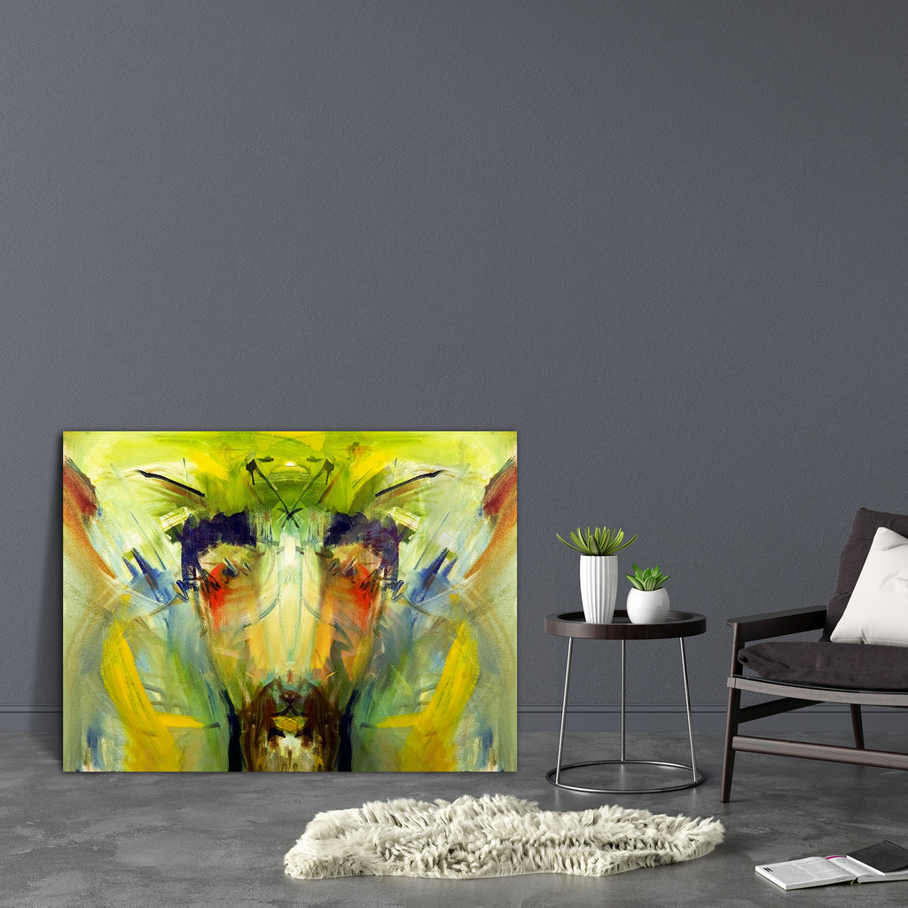 Abstract Impressionism Canvas Painting Synthetic Frame-Paintings MDF Framing-AFF_FR-IC 5000017 IC 5000017, Abstract Expressionism, Abstracts, Impressionism, Semi Abstract, abstract, canvas, painting, synthetic, frame, yelow, face, artzfolio, wall decor for living room, wall frames for living room, frames for living room, wall art, canvas painting, wall frame, scenery, panting, paintings for living room, framed wall art, wall painting, scenery painting, framed wall painting, scenery for wall with frames, wal