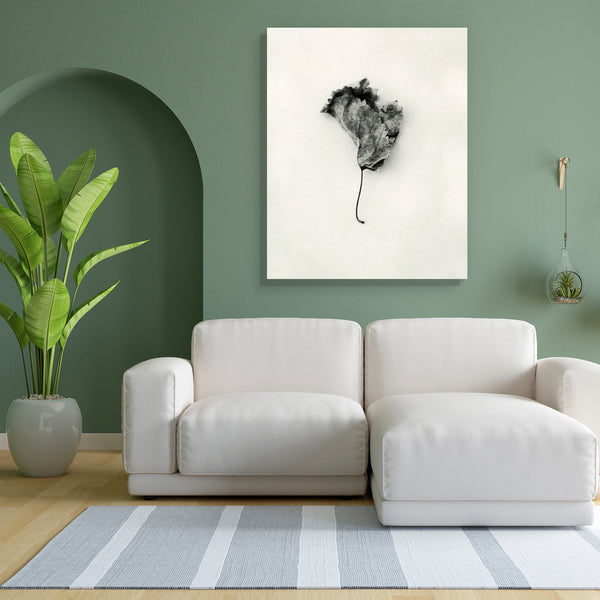 Mulberry Tree Leaf Canvas Painting Synthetic Frame-Paintings MDF Framing-AFF_FR-IC 5000026 IC 5000026, Art and Paintings, Asian, Black and White, Cities, City Views, Japanese, Nature, Photography, Scenic, Seasons, White, mulberry, tree, leaf, canvas, painting, for, bedroom, living, room, engineered, wood, frame, age, art, background, black, and, change, closed, dead, death, depression, fallen, fine, isolated, leaves, loss, natural, object, old, one, paper, pathos, sad, seasonal, simple, simplicity, wabi, sa