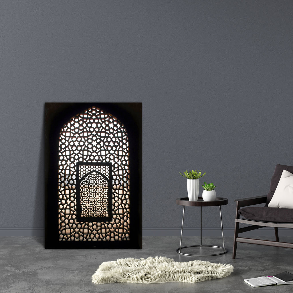 Tomb Complex Of Ali Isa Khan Niazi, New Delhi India Canvas Painting Synthetic Frame-Paintings MDF Framing-AFF_FR-IC 5000047 IC 5000047, Allah, Ancient, Arabic, Architecture, Automobiles, Black and White, Culture, Ethnic, Historical, Indian, Islam, Marble and Stone, Medieval, Mughal Art, Religion, Religious, Traditional, Transportation, Travel, Tribal, Vehicles, Vintage, White, World Culture, tomb, complex, of, ali, isa, khan, niazi, new, delhi, india, canvas, painting, synthetic, frame, islamic, arch, brick