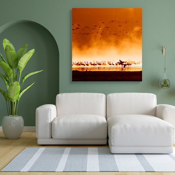 Flamingos, Kenya Canvas Painting Synthetic Frame-Paintings MDF Framing-AFF_FR-IC 5000061 IC 5000061, African, Animals, Birds, Landscapes, Nature, Patterns, Photography, Scenic, Sports, Wildlife, flamingos, kenya, canvas, painting, for, bedroom, living, room, engineered, wood, frame, africa, background, beauty, color, colored, dancing, east, explorer, feeding, flamingo, flock, game, group, herd, horizontal, lake, landscape, migrating, mirrored, motion, national, outdoors, park, pattern, pink, protected, refl