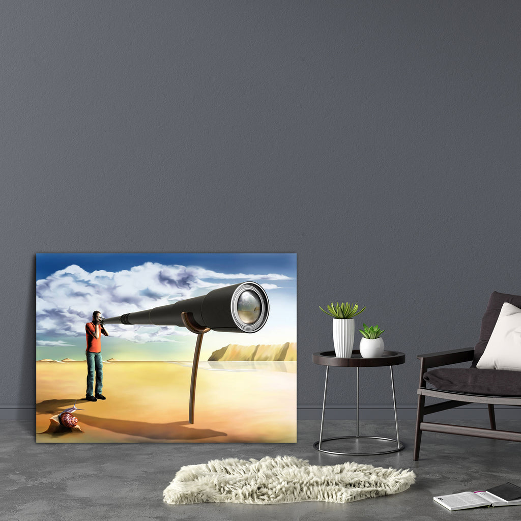 Photographer Using A Long Lens Canvas Painting Synthetic Frame-Paintings MDF Framing-AFF_FR-IC 5000063 IC 5000063, Art and Paintings, Digital, Digital Art, Graphic, Illustrations, Landscapes, Paintings, Photography, Scenic, Surrealism, photographer, using, a, long, lens, canvas, painting, synthetic, frame, surreal, dali, arid, art, barren, blue, camera, clouds, desert, desolate, distance, dry, horizon, hot, illustration, lake, landscape, man, mirage, oil, original, paparazzi, prop, reflection, rocks, sea, s